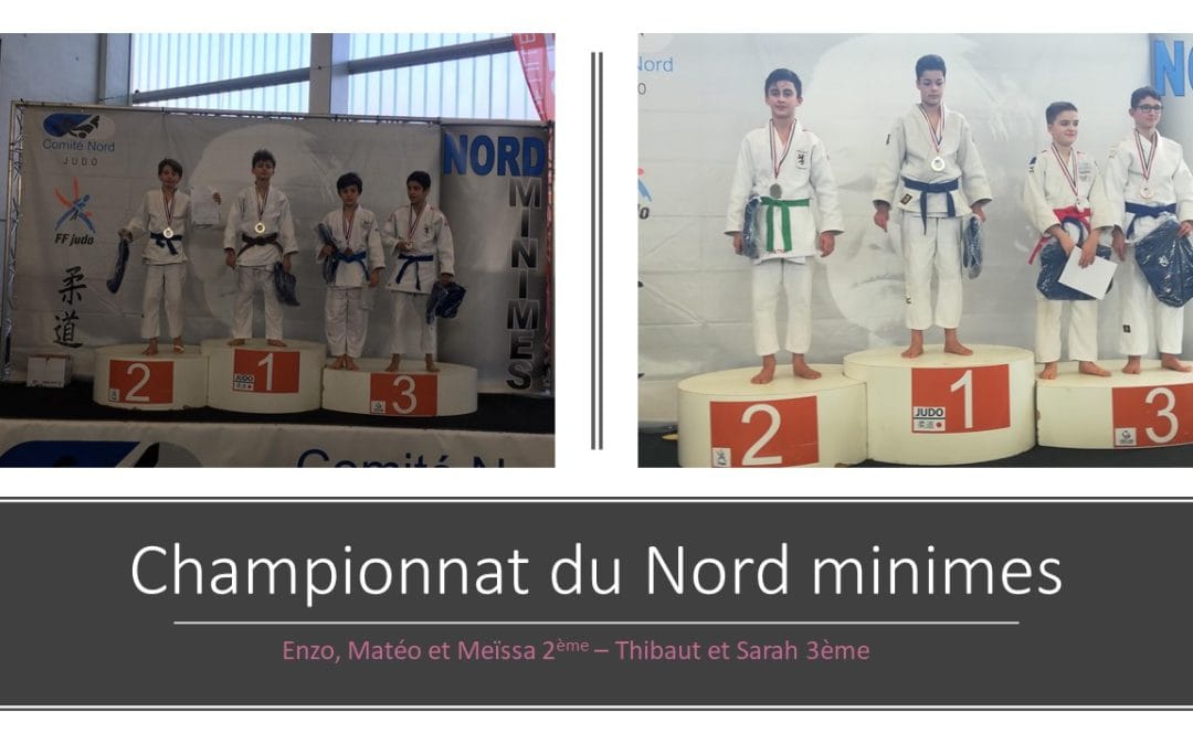 5 podiums au Nord Minimes