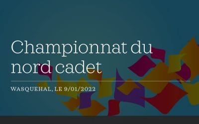 Belle moisson de médailles au Nord cadet