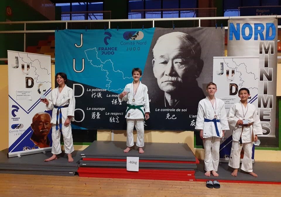 Léo et Joshua: champion du nord, Chaima, Juliette et César médaillés