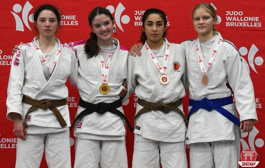 Championnat de Wallonie : Trois titres pour le Dojo Club de Wasquehal