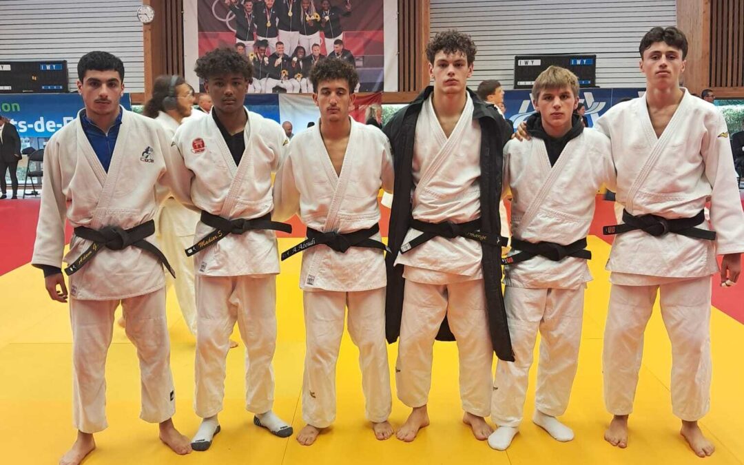 Week-end de compétitions pour les Minimes, Cadets et Juniors du Dojo Club de Wasquehal