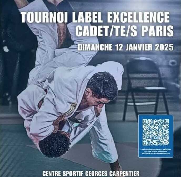 Tournoi de Paris – Label Excellence cadets