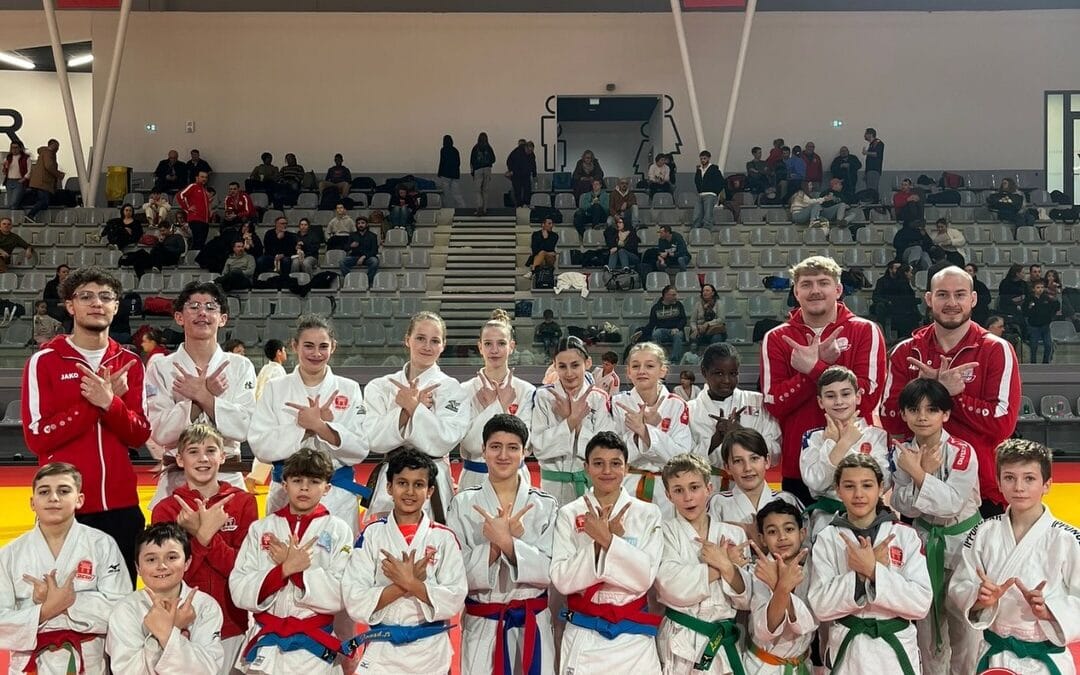 Une journée riche en médailles pour le Dojo Club de Wasquehal au championnat régional par équipes jeunes
