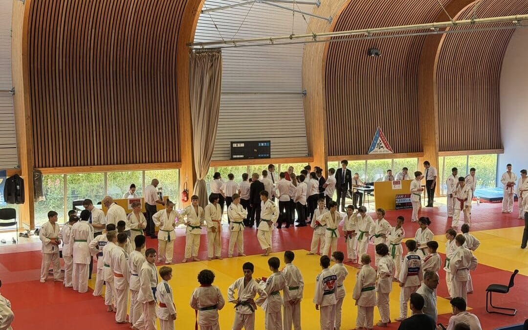 Le Dojo Club de Wasquehal représenté par quatre benjamins au championnat régional